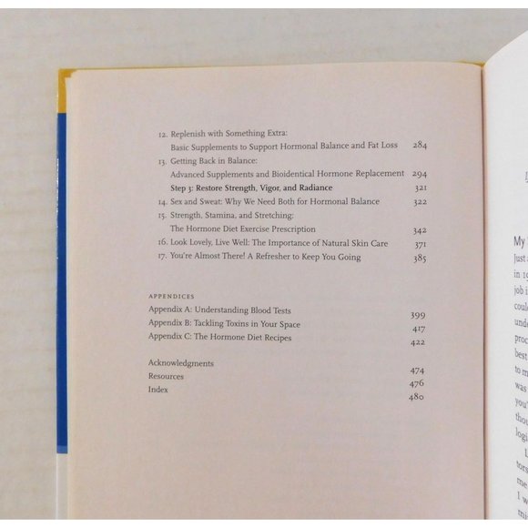 The Hormone Diet 3 Step Program by Natasha Turner 2010 Hardcover - Picture 5 of 6